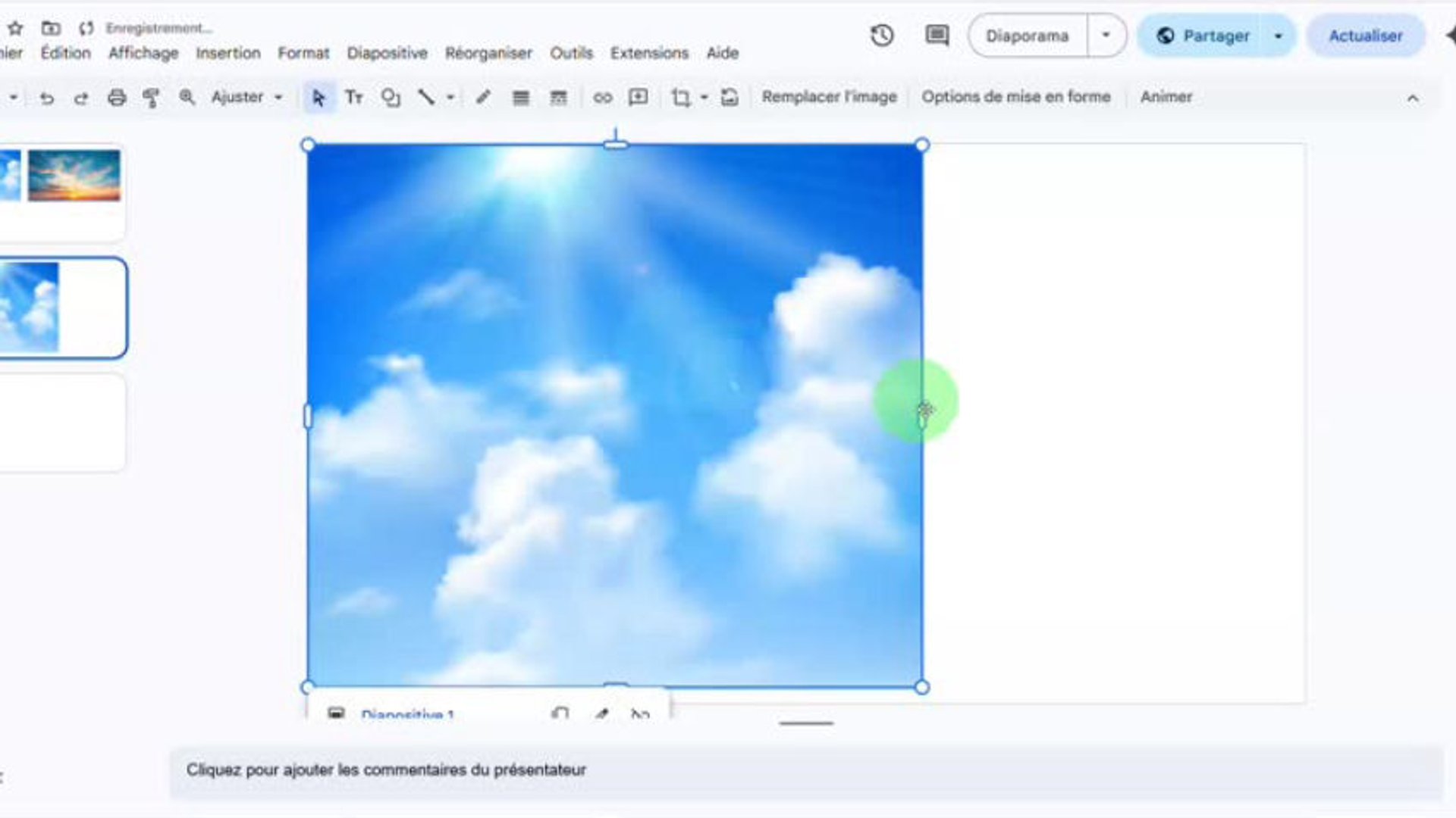 Insérer un lien dans un diaporama - Enseignement Professionnel