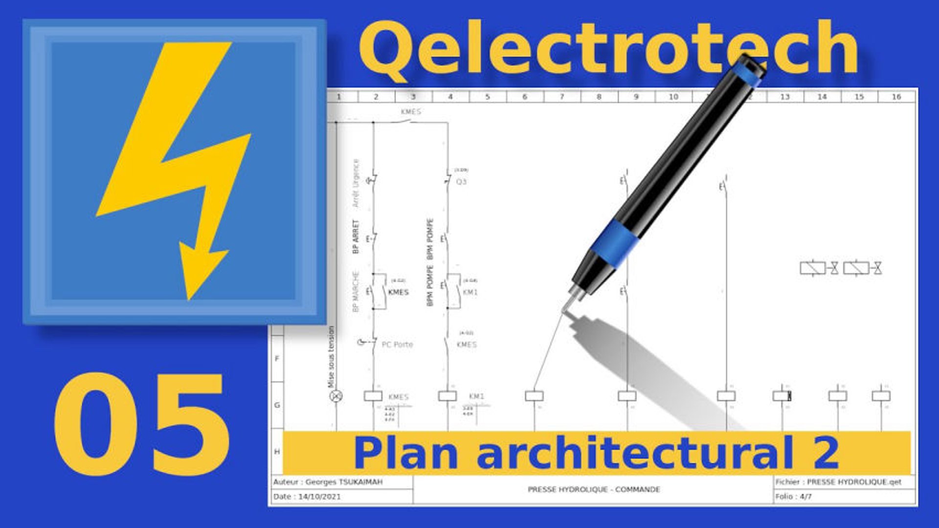 Schéma avec Qelectrotech - Enseignement Professionnel